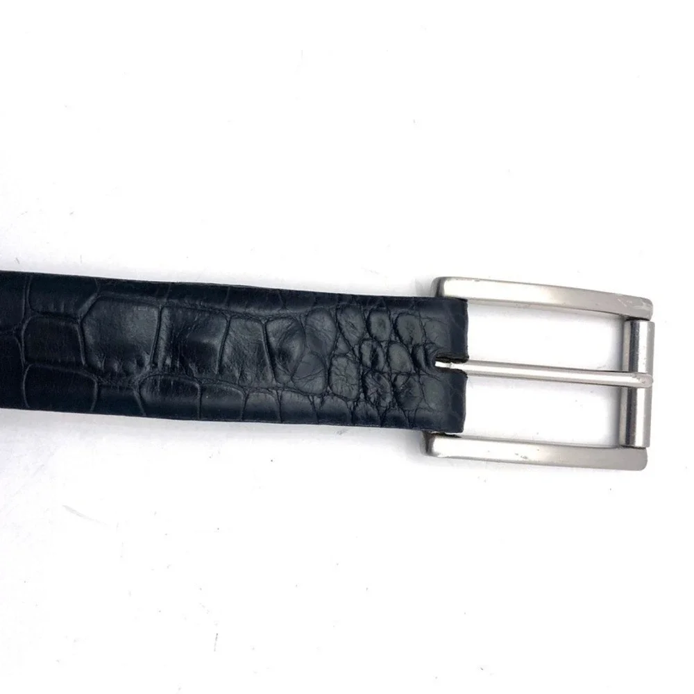 N/A black croc